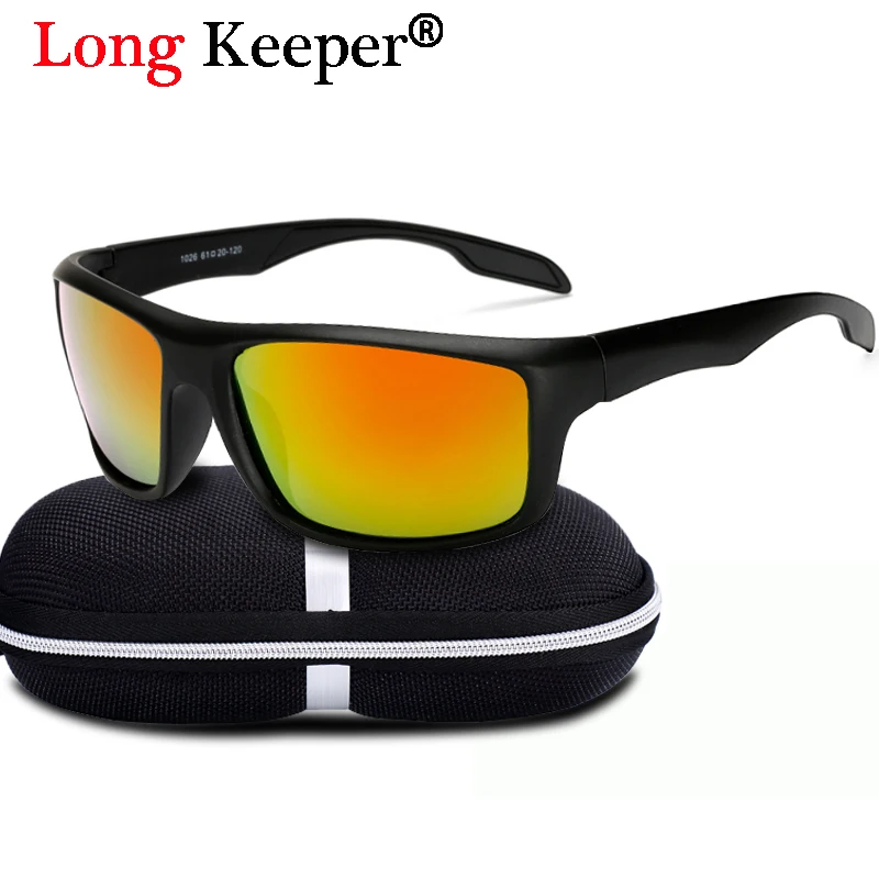Long Keeper Brand Night Vision Sunglasses Men Polarized Night Driving