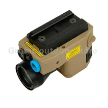 Охотничьи фонари красный лазер со светодиодом свет красный лазер/ИК светодиодный/IR лазерный факел ELLM 01 лазерная указка версия Тактический фонарик