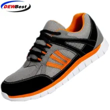 Дышащая защитная обувь на арамидной подошве для женщин и мужчин; легкие летние рабочие сандалии для пирсинга; сетчатые кроссовки