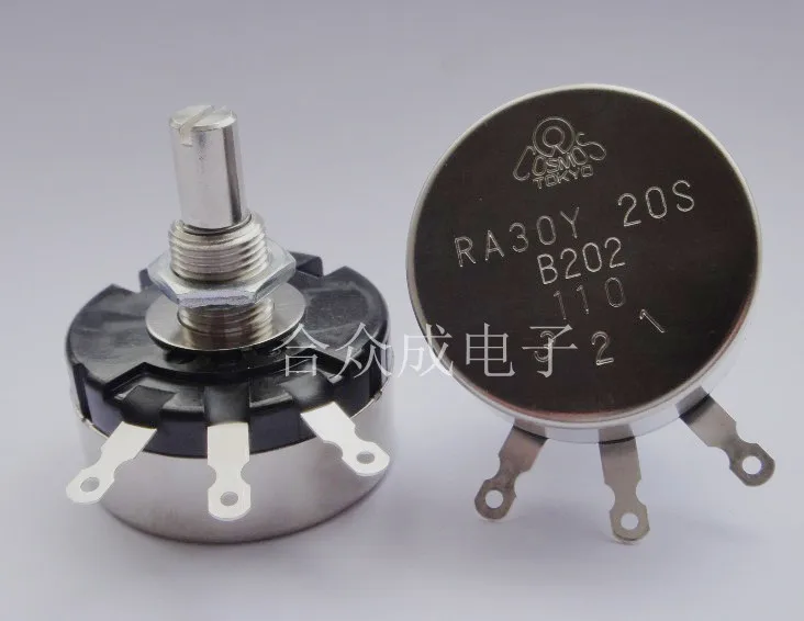 [VK] TOCOS RA30 RA30Y RA30Y20S RA30Y20SB103 10K однооборотный проволочный переключатель