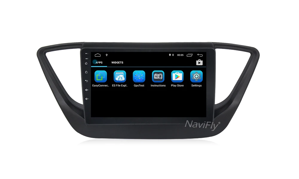 Flash Deal NaviFly Car Radio Multimedia no 2 din android Video Player Navigation GPS For Solaris 1 2 Hyundai Accent Verna Sedan 31