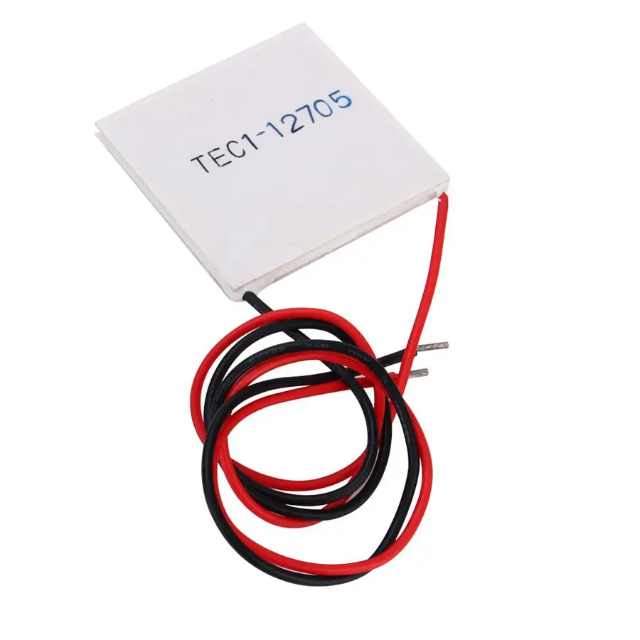 

Cooling Accessories TEC1-12705 Heatsink Thermoelectric Cooler 2018 Peltier Plate 12705 12V 5A Cells Peltier Elemente Module