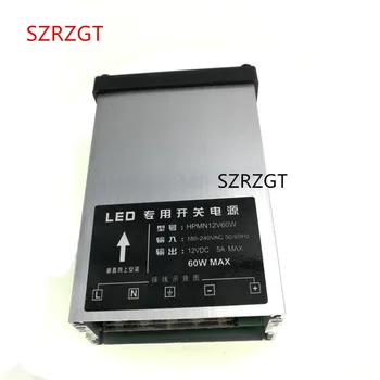 

DC12V LED Outdoor Rainproof Power Supply 12V 5A 60W LED Driver Lighting Transformers
