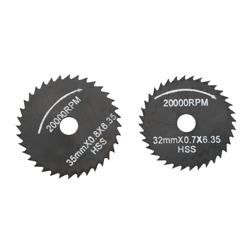 ELEG-6pcs металла HSS дисковая пила набор режущих диски для Dremel роторный инструмент
