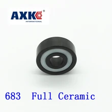 Axk 683 Полный керамический Si3n4 3x7x2 3 мм/7 мм/2 мм Si3n4 Керамический шарикоподшипник