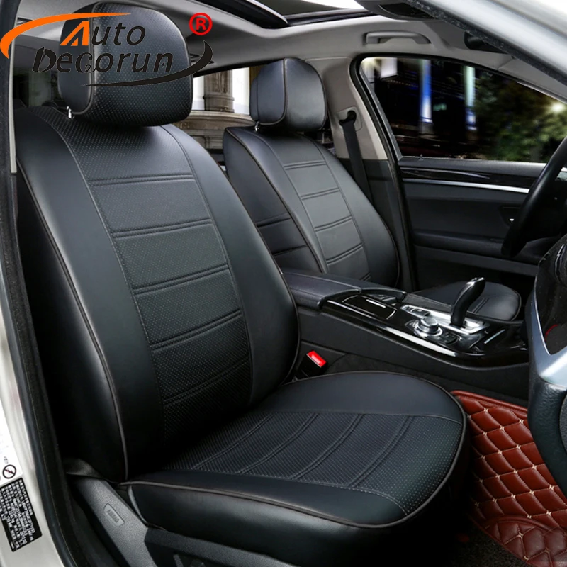 AutoDecorun 22PCS Leather cover seat car for Acura mdx 2008 interior