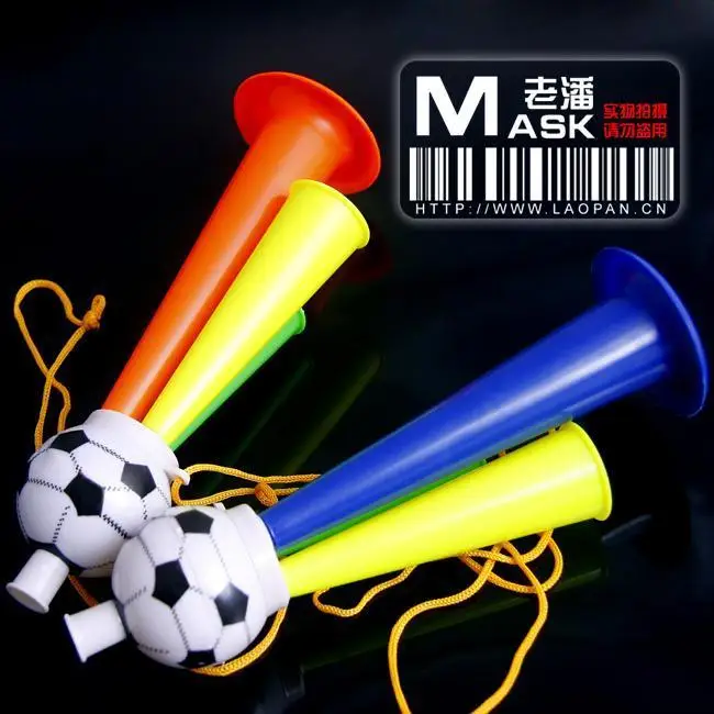 Ball props Large football horn fan horn 19cmhorn basshorn charmhorn