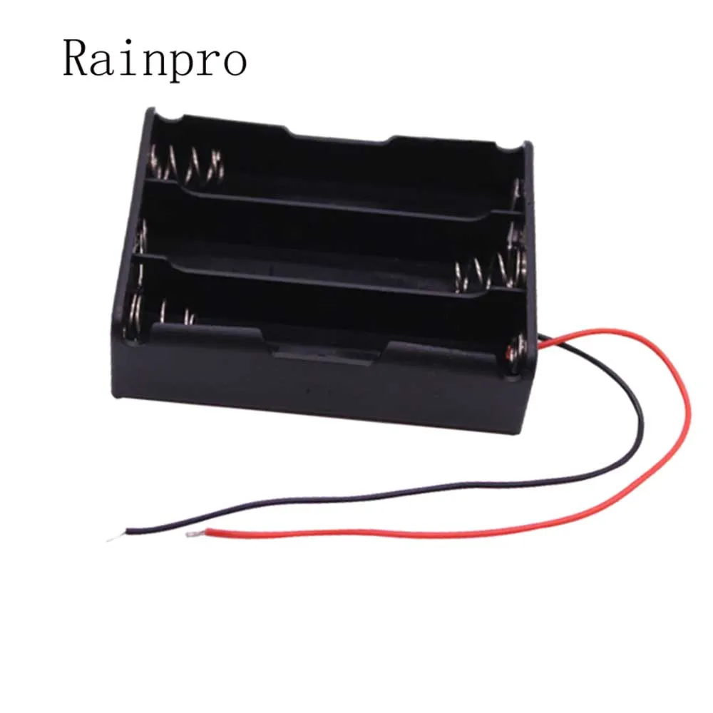 

Rainpro 5PCS/LOT 18650 battery box three sections 3 sections 12.6V series with thick line 12V lithium battery box