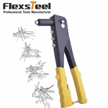 9," поп заклепка ручной инструмент клепальщик пистолет ручной слепой заклепки пистолет ремонтные инструменты с 40 шт. заклепками включая 2,4, 3,2, 4,0, 4,8 мм