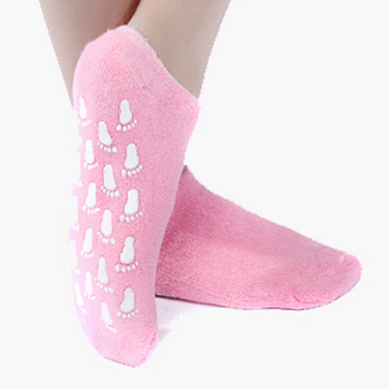 2 шт гелевые спа-носки для педикюра увлажняющие педикюрные носки для пилинга ног анти-сухие пятки трещины удаление омертвевшей кожи Гладкий уход за кожей