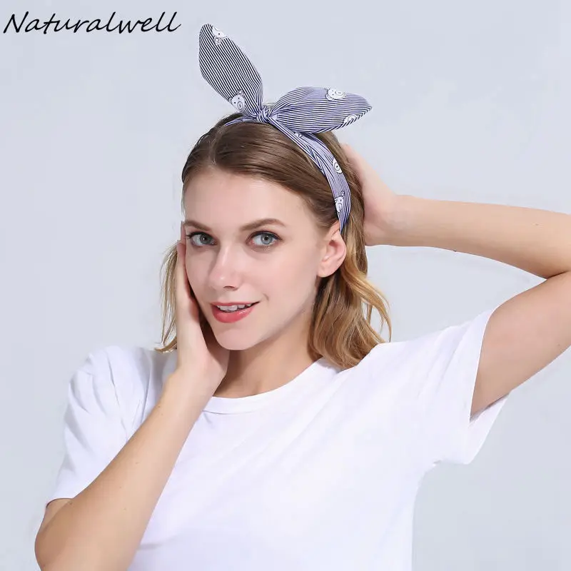 Fabric Hair Wrap Sports Fashion Ears Gift Girl Turban Women AliExpress