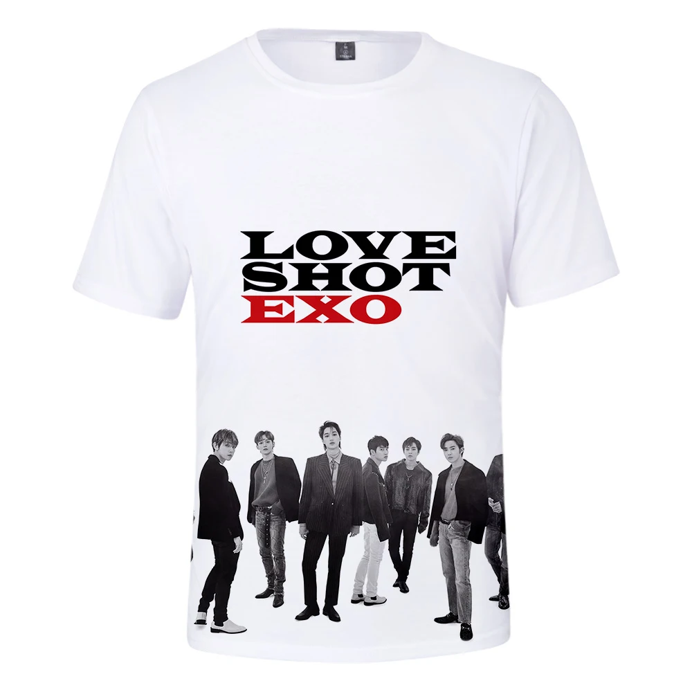 Женские/мужские футболки с коротким рукавом Kpop Bang Store летние повседневные 3D