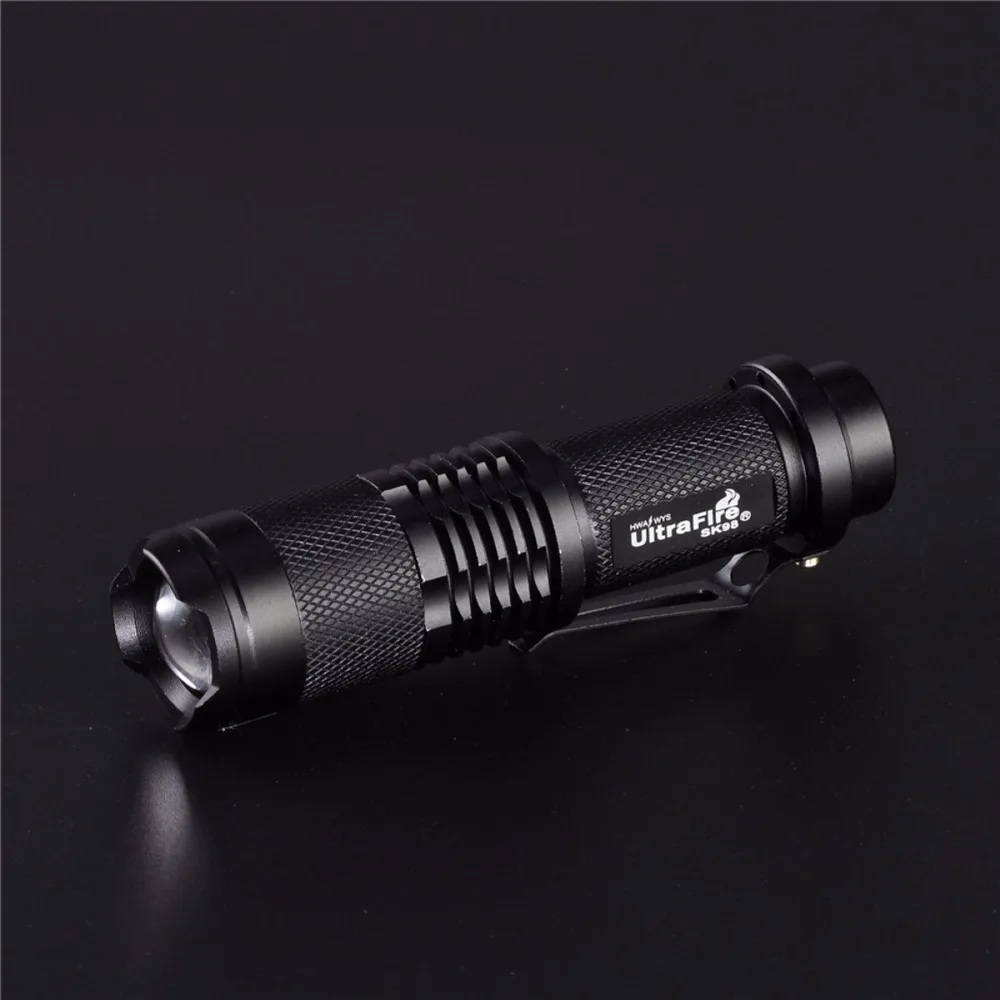 Светодиодный фонарь UltraFire SK98 CREE XM-L2 5-Режим масштабирования Фара Фонарь Фонари Охота тактика светодиодный фонарик бликов luz переносная сумка для вспышки