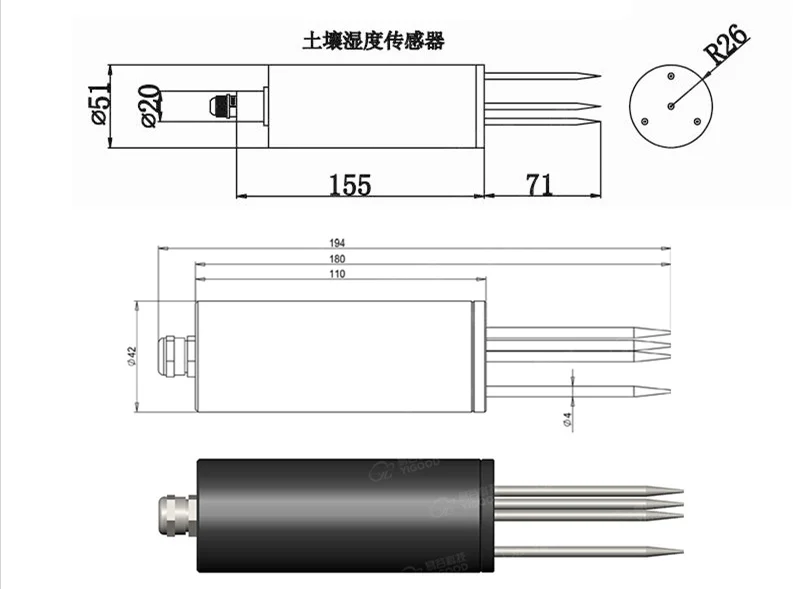 RS485 signal,4-20mA current signal,RS232 signal4_