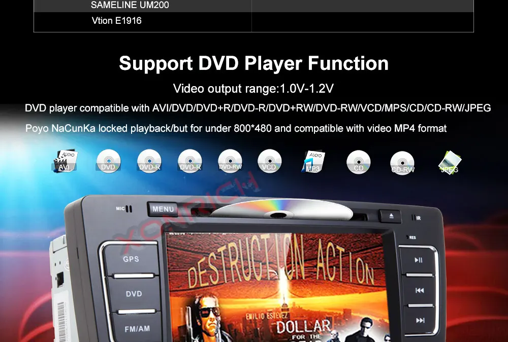 Top Car Multimedia player GPS Autoradio 2 Din 7 Inch For SKODA Octavia 2009-2013 Bluetooth FM Radio RDS WIFI DVR SD 13