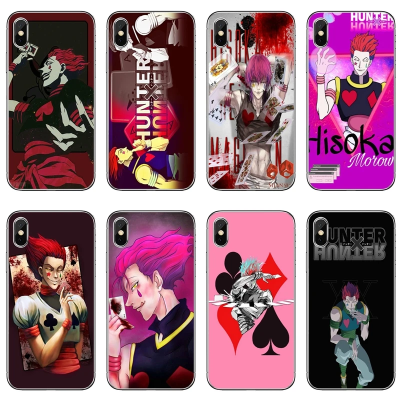 

Hunter X Hunter Hisoka For Samsung Galaxy S3 S4 S5 S6 S7 edge S8 S9 Plus mini Note 3 4 5 8 protective TPU Soft phone cover case