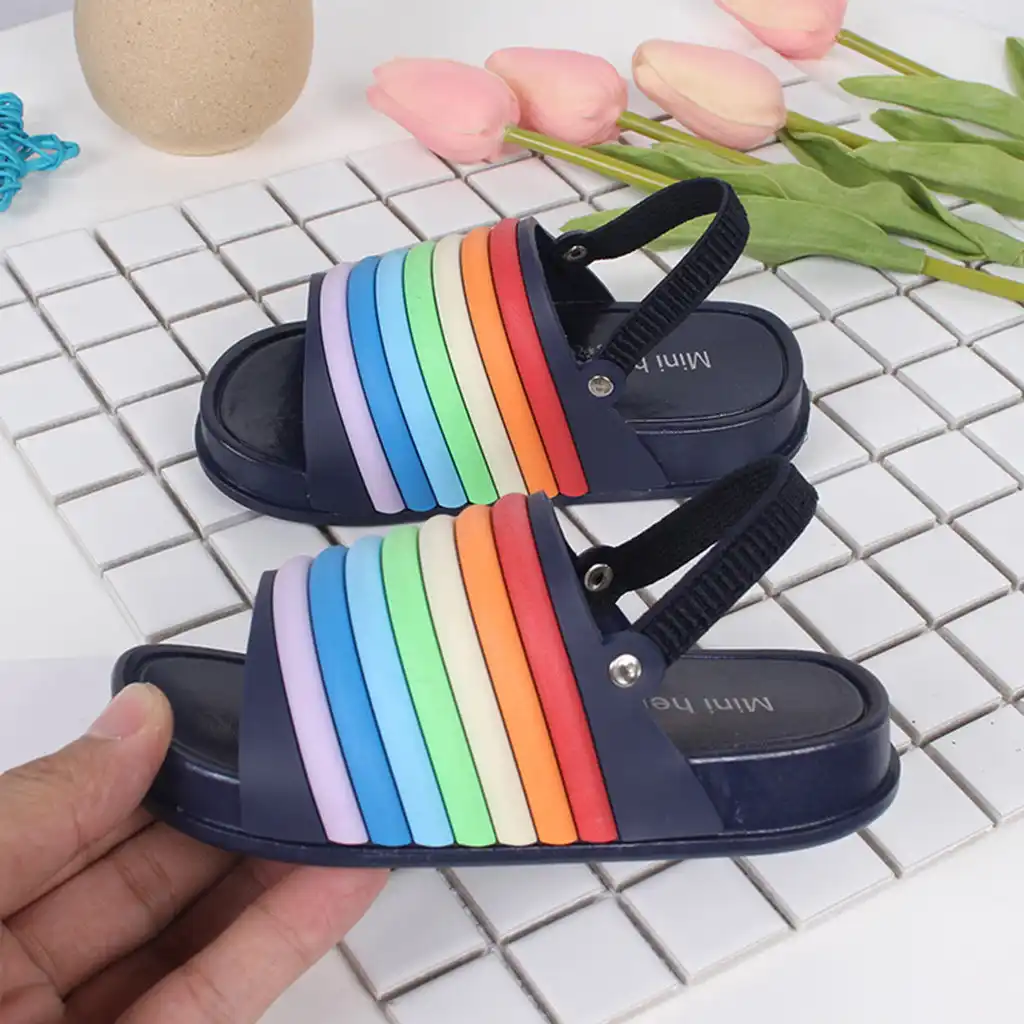 toddler boy rainbow sandals