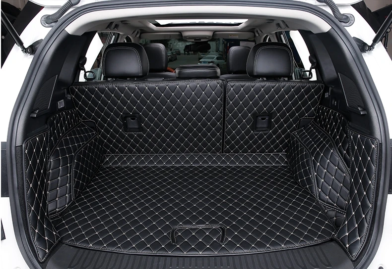 

High quality mats! Special car trunk mats for Renault Koleos 2020-2017 waterproof boot carpets cargo liner mats for Koleos 2019