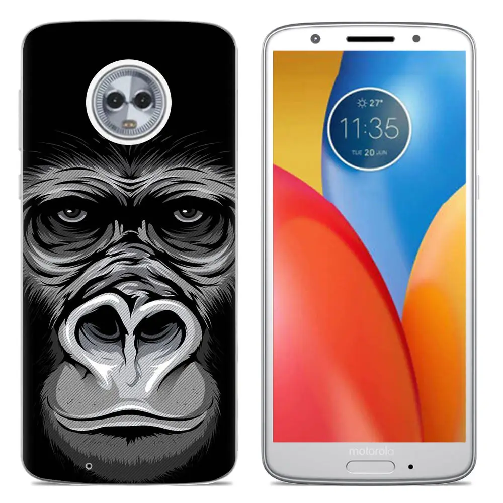 Новое поступление чехол для телефона Moto G6/Moto G6 Plus/MOTO Z3 Play модный дизайн окрашенный