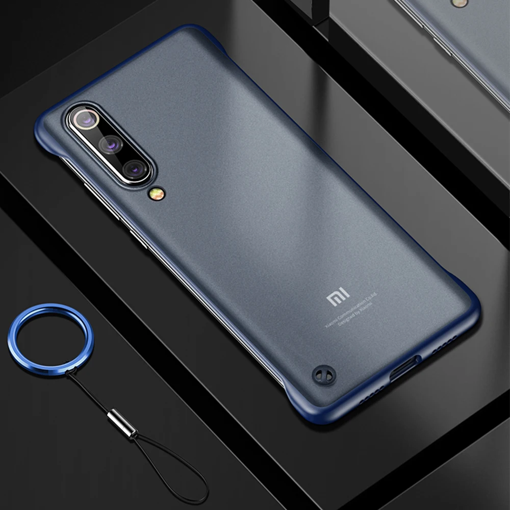 Чехол для телефона Xiaomi Mi 9 SE Mi 9T Pro Mi9 t роскошный Бескаркасный Жесткий ПК с кольцом для Xiaomi Redmi K20 Pro K20 чехол для телефона