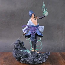 Naruto Shippuden Uchiha Sasuke Amaterasu Susanoo PVC Action Figure Model Collection Toys