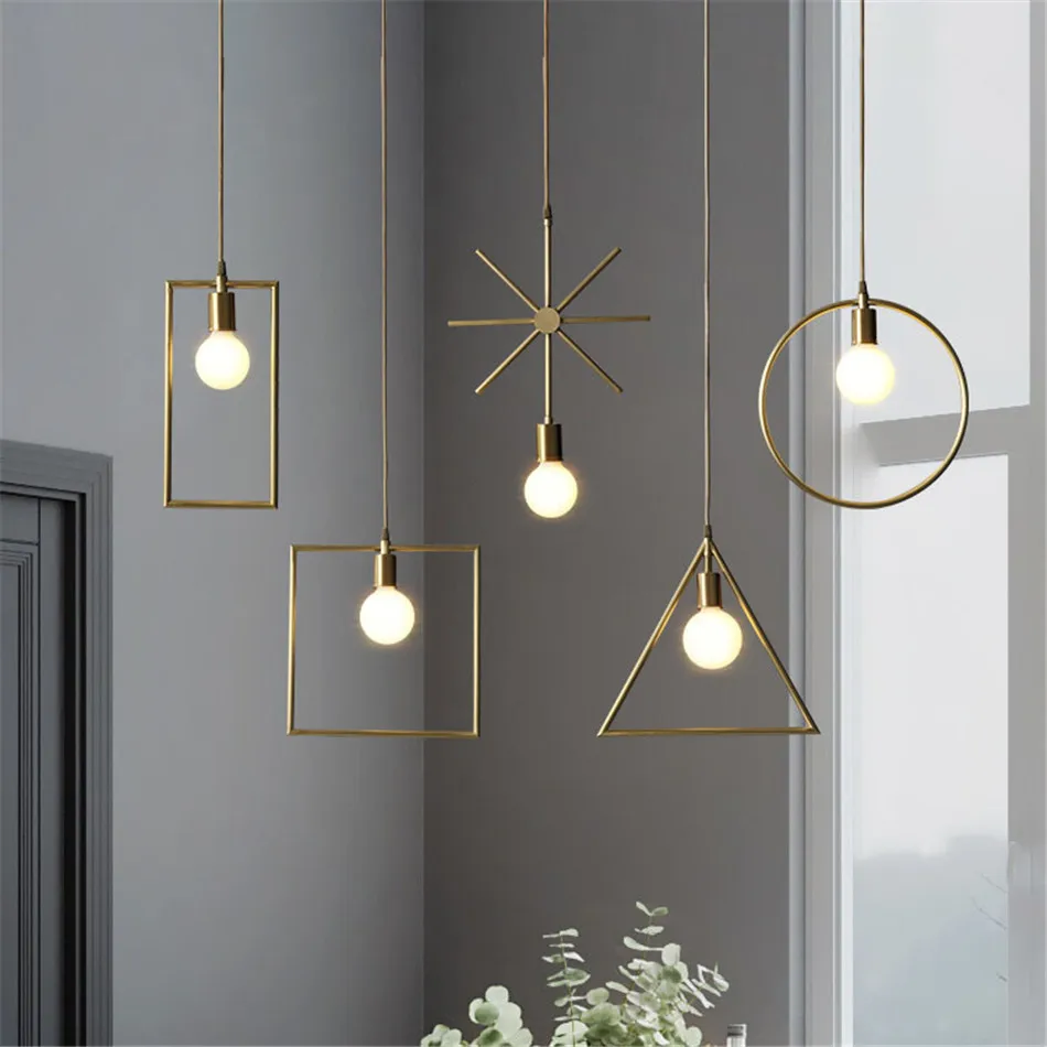 

Lamp Glass Bulb Pendant Light Master Bedroom Light Kitchen Hanging Mosaic Light Rattan Light Pendant Nordic Design Light Reading