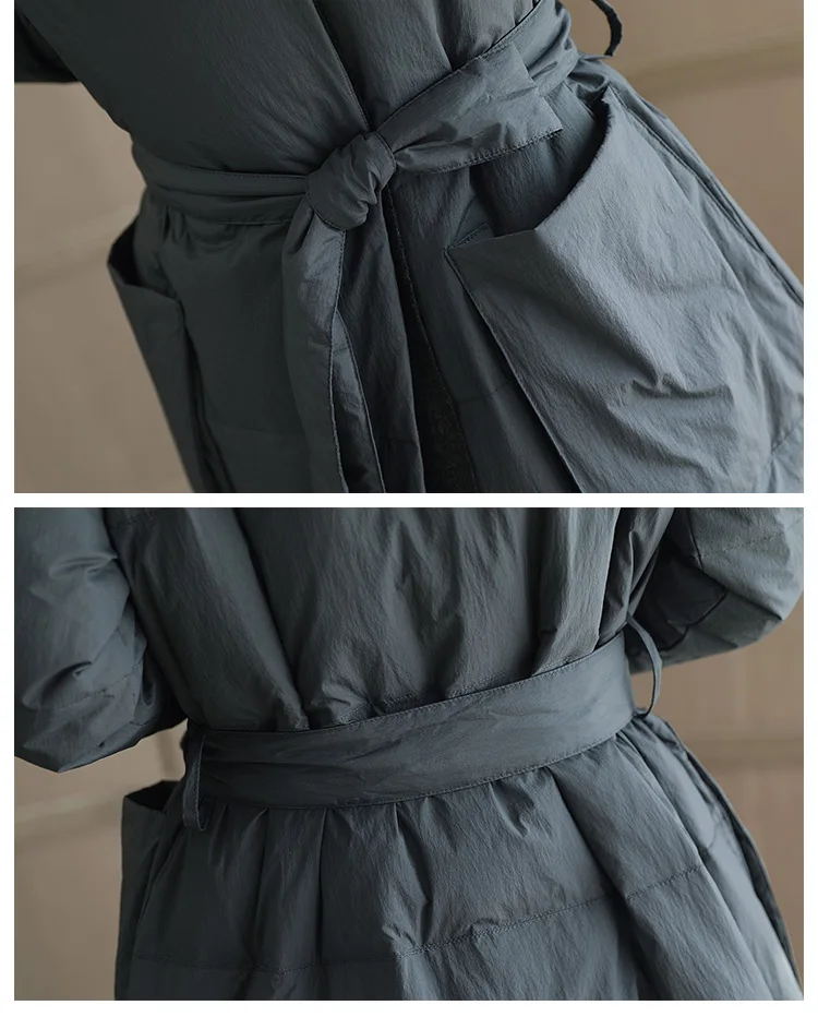 KMETRAM Женское зимнее пальто Модные женские элегантные длинные парки тонкий винтажный пуховик хлопок Женская Корейская теплая куртка MY436