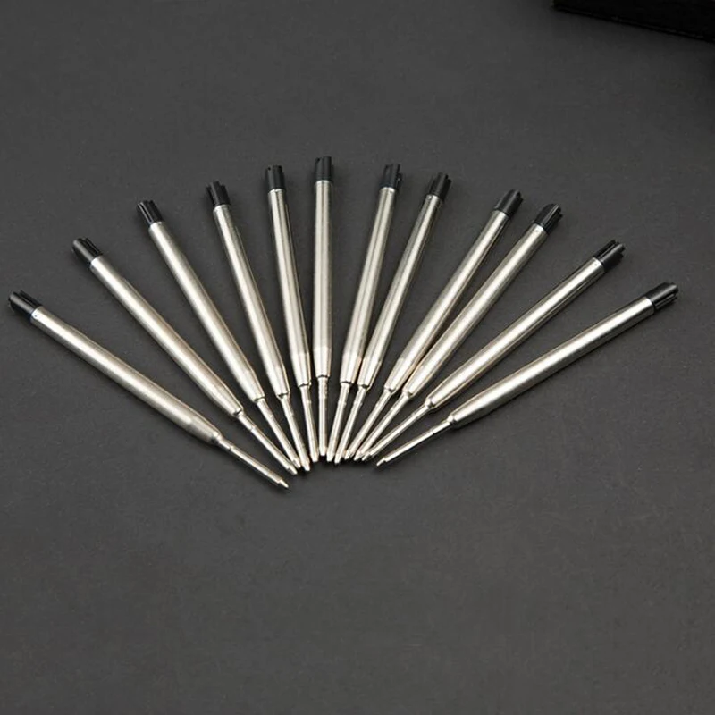 

10pcs/lot Cross Type 0.7mm Nib Refills Ballpoint Pen For Parker Style Ink Blue/black Medium Free Shipping