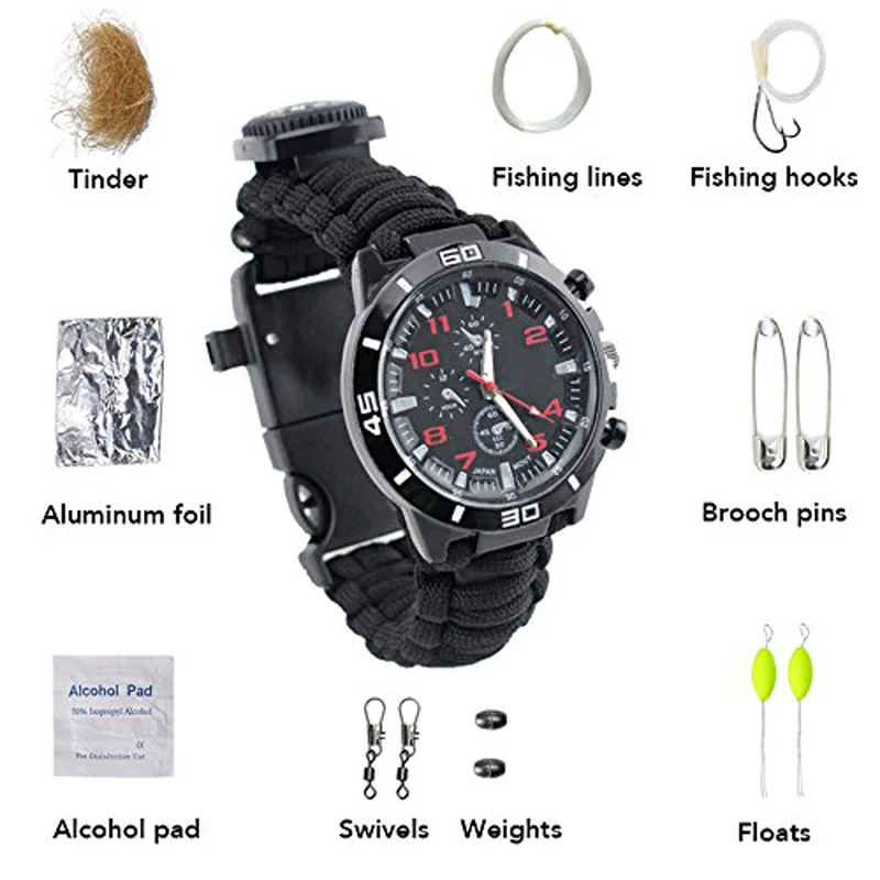 Tactical-Multi-Tools-Outdoor-Compass-Camping-Survival-Bracelet-Watch-Compass-Rescue-Rope-Equipment-Compass-OUTDOOR-Tools (1)