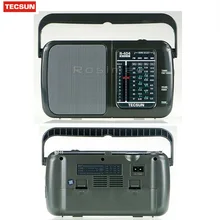 TECSUN R-404 высокая чувствительность FM радио mw и SW ресивер FM-WM SW1 SW2 всех диапазонов со встроенным Динамик Портативный радио