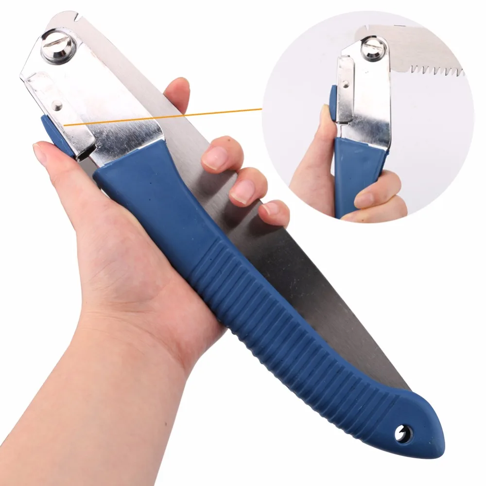 Portable Home Manual Pruning Hacksaws Garden Folding Trimming Saw Pruning Garden Household Anti skip Hand Steel Sawing Tool 27cm|Saw| - AliExpress