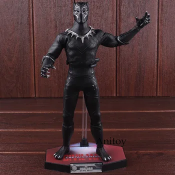 

Marvel Comics Marvel Action Figure Black Panther Figure Divided We Fall Wakanda King Black Panther Toys Doll 31cm