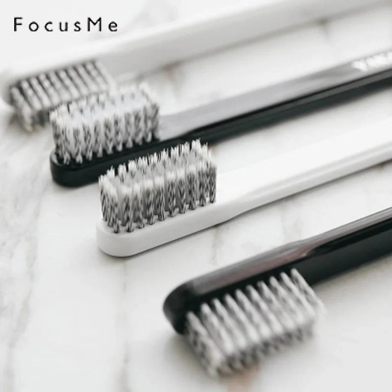 

FM Toothbrush Eco Friendly Electric Toothbrush Soft escova de dente brosse a dent tongue cleaner tooth brush mirror mi