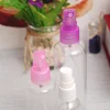 Nueva 1 piezas Mini plástico vacío botellas transparentes del aerosol del atomizador del Perfume maquillaje envase cosmético de la muestra ► Foto 3/6