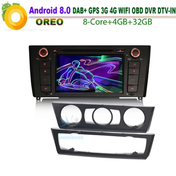 

Android 8.0 WiFi 3G RDS BT USB Car Multimedia Player For BMW 1 Series E81 E88 E82 Coupe Convertible Autoradio DAB+ GPS DVD SD