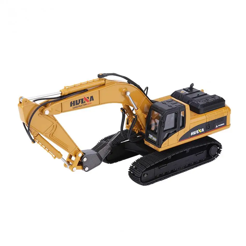 1:40 Alloy Broken Disassemble Excavator Engineering Model