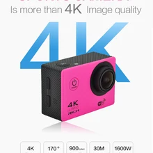 60 Экшн-камера F60R пульт дистанционного управления 4 K 1080 P/60fps WiFi 2,0 lcd 170D объектив шлем Водонепроницаемый 30 м Экстремальная Спортивная камера