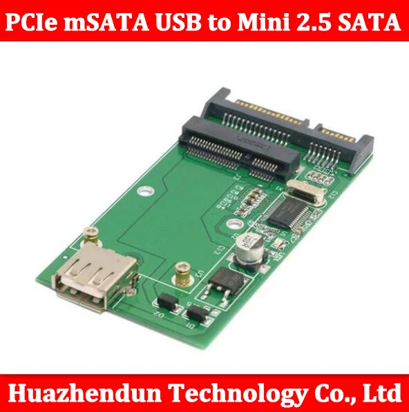 PCIe mSATA USB solid state hard drive to turn mSATA SSD