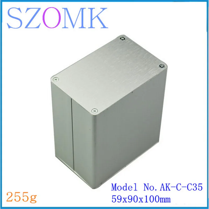 

(1 pcs) 59*90*100mm aluminum switch box electrical junction housing enclosure case distribution box aluminum amplifier enclosure