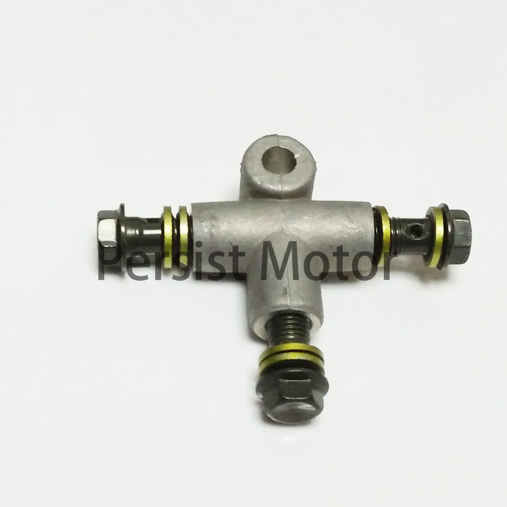 Bicycle Oil Bicycle Hydraulic Brake Oil Pipe Tee Connector Distributor Valve For Distribution Tee