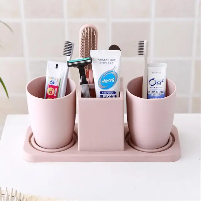 4sets of bathroom supplies suite wash mouth cup toothbrush holder ... 4sets of bathroom supplies suite wash mouth cup toothbrush holder ...
