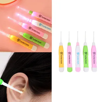 

Hot!1/3/5PCS Baby/Adult Flashing Light Led Digging Ear Wax Remover Cleaner Tools Electric Ear Cleaner Cleaning Tool Random Color
