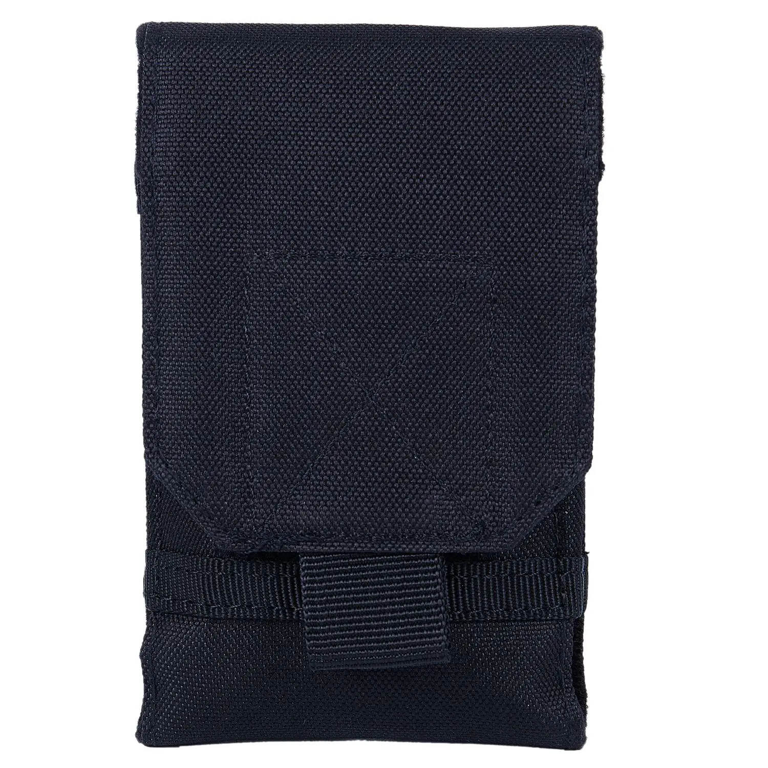 

HEBA Hot Sale Outdoor Camping Hiking Phone Bag Bag Hook Loop Belt Pouch Nylon Mobile Case Black