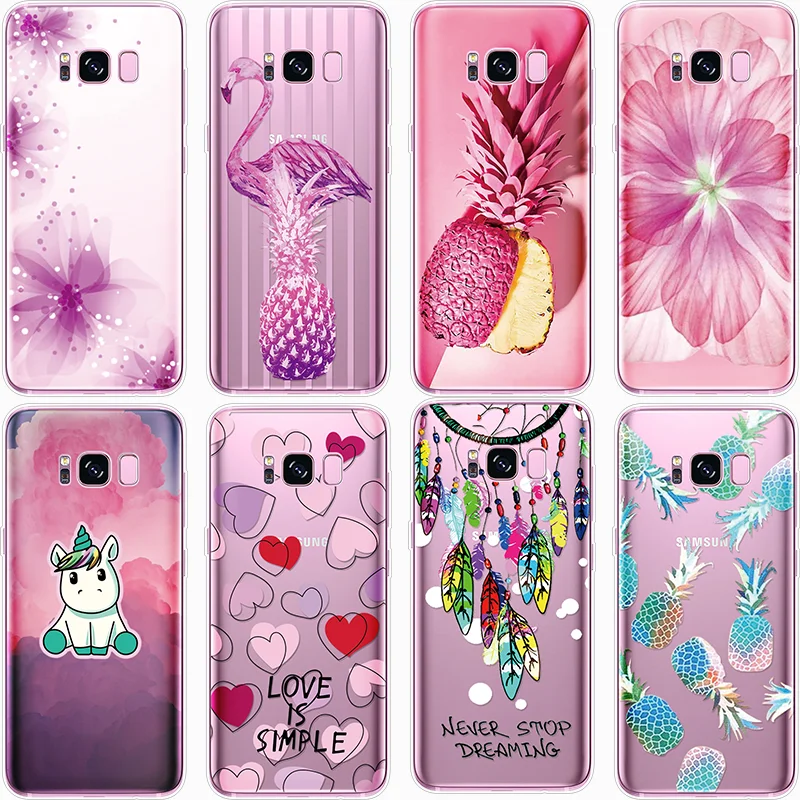 

Luxury Flower TPU Coque For Samsung Galaxy Note 3 4 5 7 8 9 A3 A5 2015 2016 2017 A6s A6 A8 Star A8s Plus A9 A7 2018 Flower Case