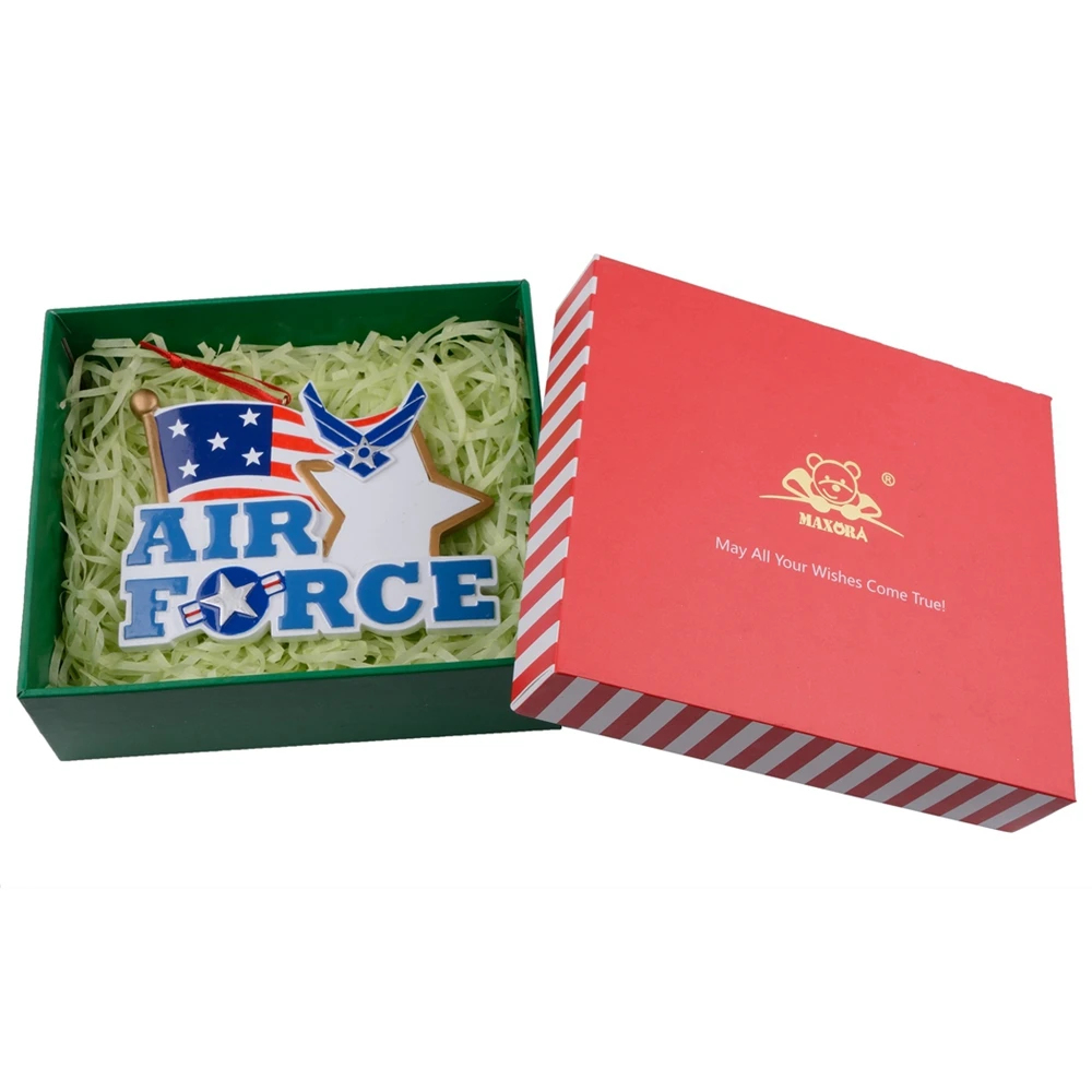 Military(airforce) polyresin personalized christmas ornament & gifts