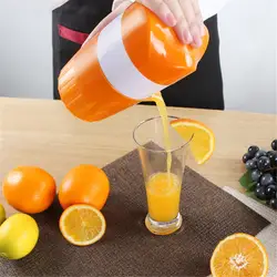 Ручной пластиковый апельсиновый соковыжималка пластиковый ручной Апельсиновый Лимонный сок соковыжималка фрукты соковыжималка