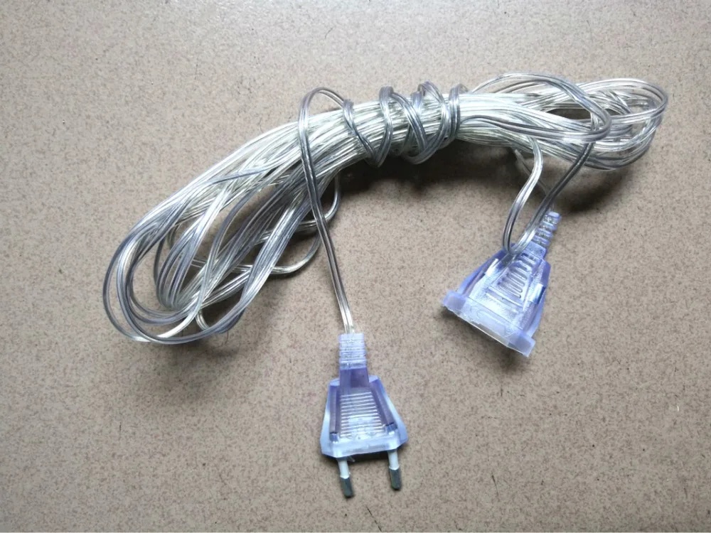 3M Extender EU plug 220V for LED String Christmas Lights Garden Home