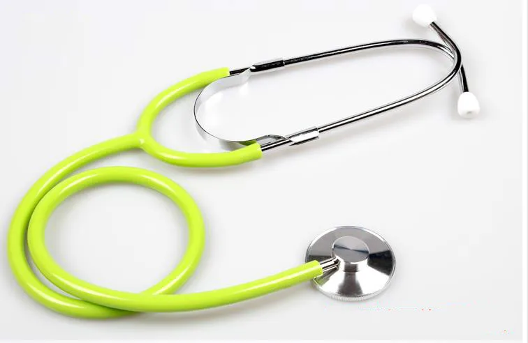 

Single large earpiece stethoscope for family use: professional stethoscope for adult, available in many colors