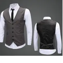 Men Vests New fashion Style Slim New custom Hot Sale Men’s waistcoat Casual Fitness For Man Suit Vest high quality