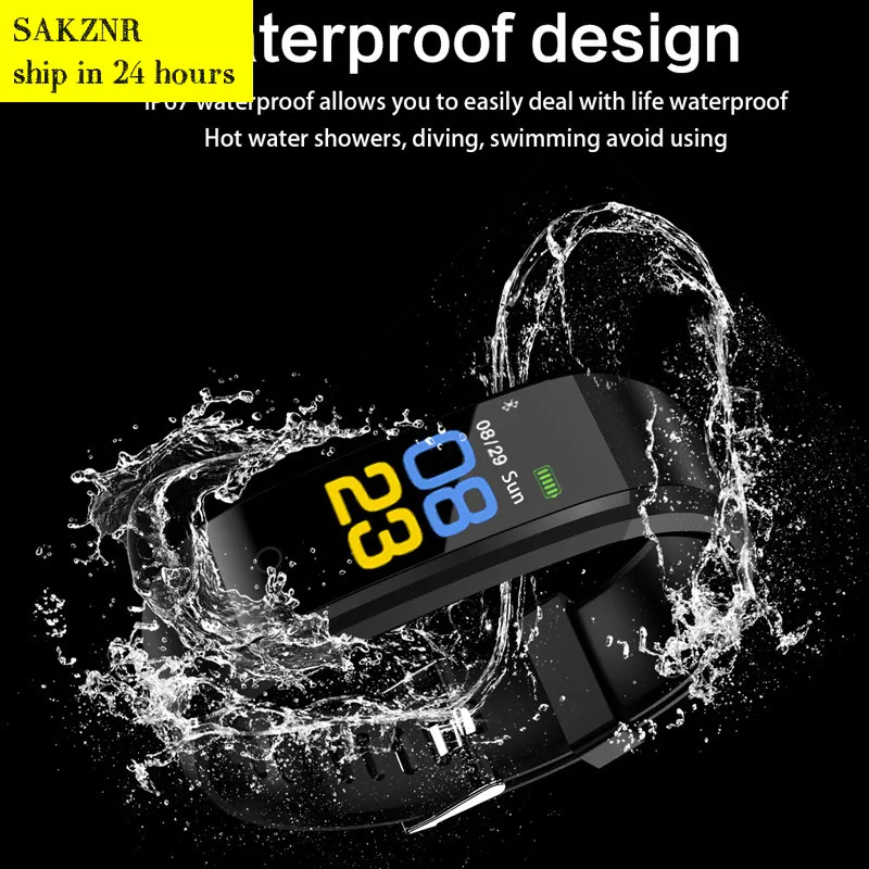 

2019 New Smart Watch Men Women Monitor Blood Pressure Fitness Tracker Sport Watch for ios android kids smart watch